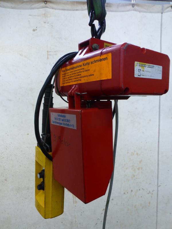 E-Kettenzug, Elektro Hubwerk, Kran