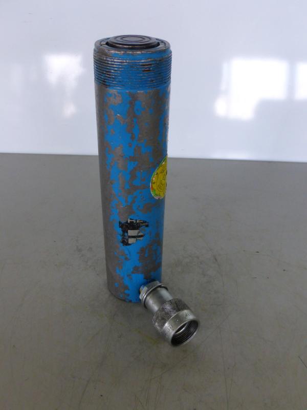 Einfachwirkender Hydraulikzylinder mit Federrückzug, Hydraulikstempel, Lukaszylinder, Maschinenheber