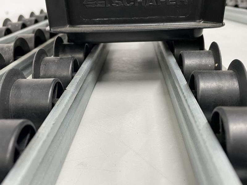 Röllchen U-Leisten, RU-Normal, Röllchenbahn mit Spurkranz Röllchen U-Leisten, RU-Normal, Röllchenbahn mit Spurkranz