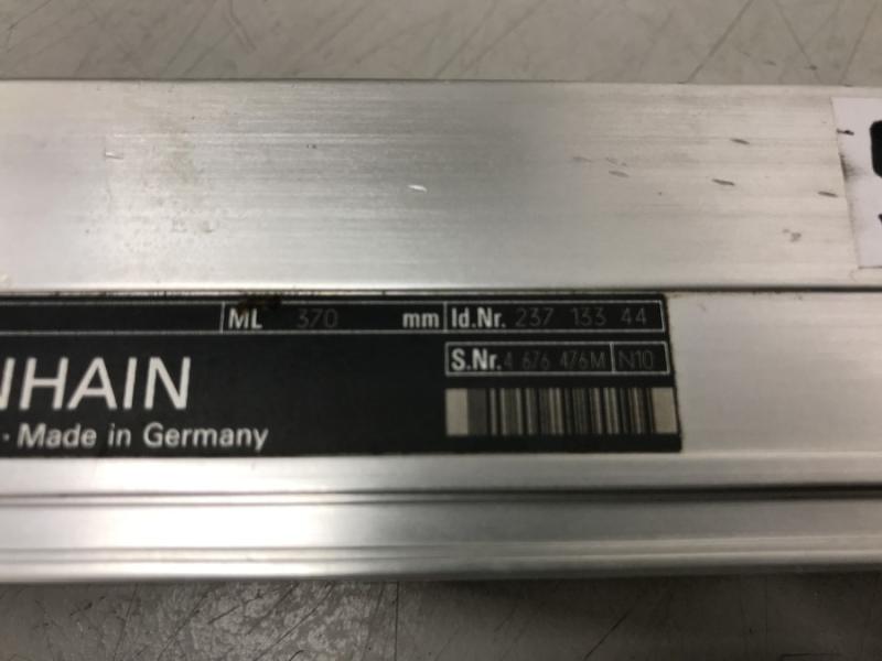Glasmaßstab, inkrementales Längenmesssystem, Linear Scale, Maßstab mit Glaslineal für Positionsanzeige ohne Stecker Glasmaßstab, inkrementales Längenmesssystem, Linear Scale, Maßstab mit Glaslineal für Positionsanzeige ohne Stecker