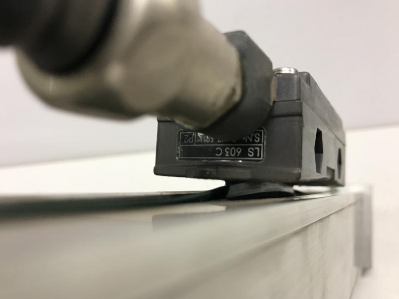 Glasmaßstab, inkrementales Längenmesssystem, Linear Scale, Maßstab mit Glaslineal für Positionsanzeige