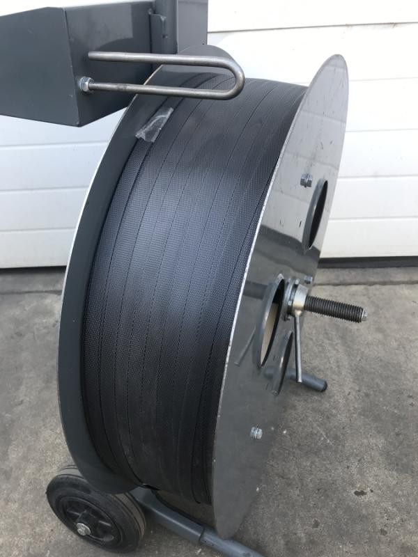 Abrollwagen für Kunststoff-Verpackungsband, Kunststoffverpackungsband, PET Umreifungsband