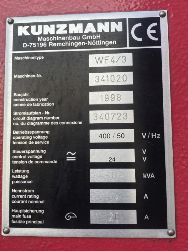 Univ. NC Werkzeugfräsmaschine mit Heidenhain TNC 124