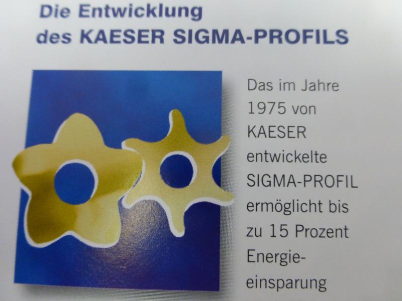 Kompressorblock, Druckstufe, Schraubenverdichter für Schraubenkompressor
