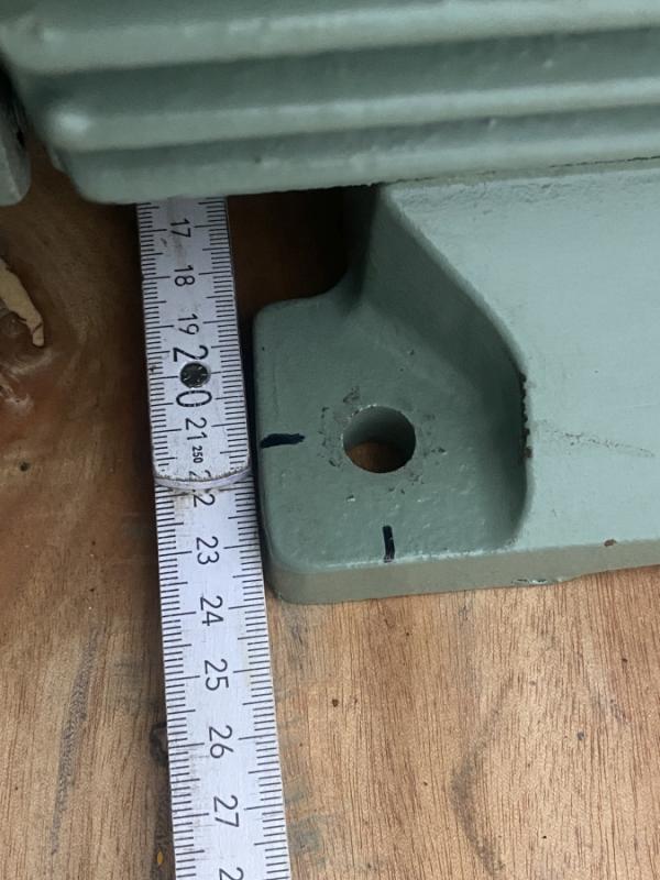 Radialventilator, Lüfter, Dahlander Elektromotor, Drehstrommotor mit 2 Drehzahlen 1,6 kW + 6 kW