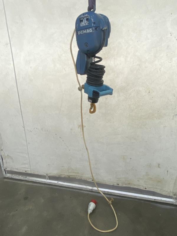 E-Kettenzug, Elektro Hubwerk, Kran 80 kg mit Manulift Steuerung