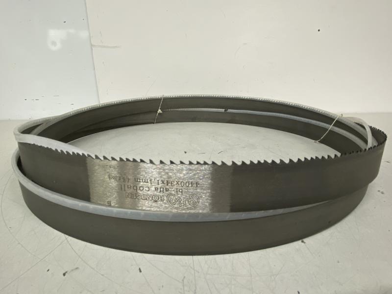 Sägeband, Bandsägeblatt, Bandsäge-Sägeband, Bandsägeband 4400 x 34 x 1,1 mm