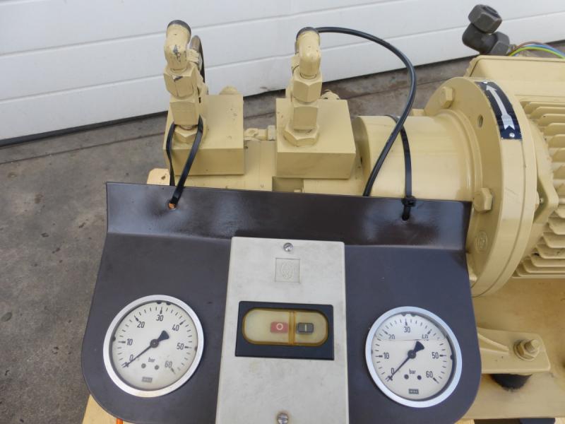 Hydraulikaggregat, Hydroaggregat mit Doppelpumpe, Tandempumpe, Hydraulik Aggregat