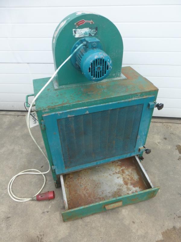 Filter-Absaugung mit Radialventilator, Staubabsaugung, Lüfter