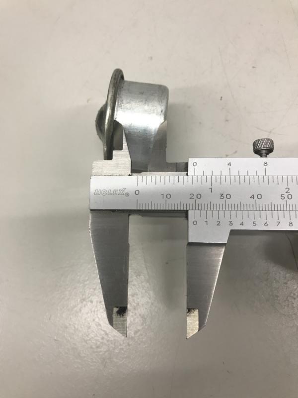 Kugelrolle für Kugelrollentisch zum Einbau in Rollenbahnen