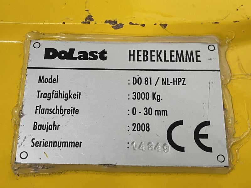 Hebeklemme, Blechgreifer, Blechklammer, Allzweckgreifer