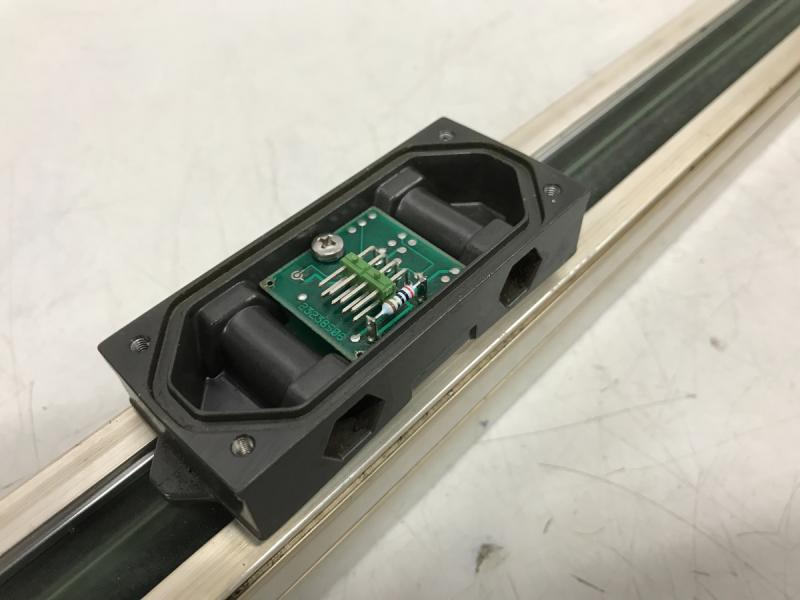 Glasmaßstab, inkrementales Längenmesssystem, Linear Scale, Maßstab mit Glaslineal für Positionsanzeige