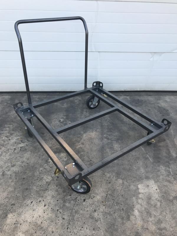 Transportwagen, Plattformwagen für Europaletten Palettenroller, Palettenfahrgestell, Palettenwagen