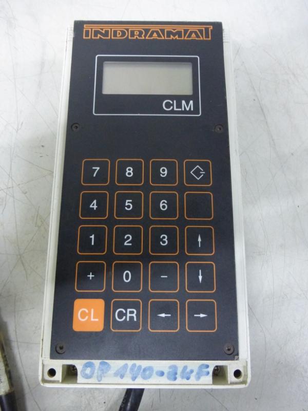 Tastatur, Bedienfeld, Bedienpult, Folientastatur, CNC Keyboard, Membran Keypad, CLM- Servo Tastatur - Anzeige