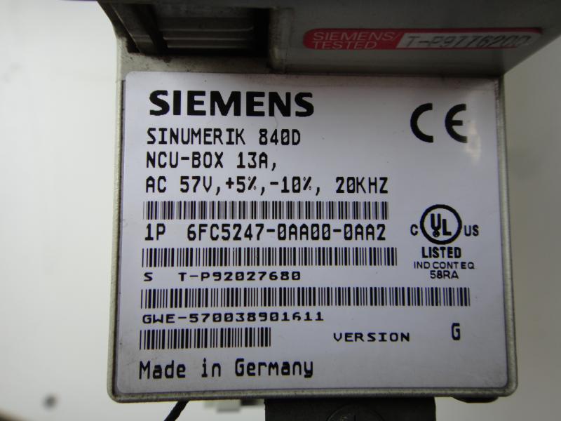 Sinumerik NCU Box mit Sinumerik 840D