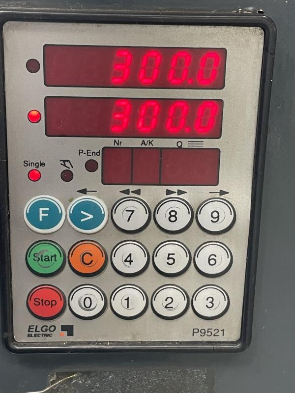 Hydr. Tafelschere, Schwingschnitt-Tafelblechschere