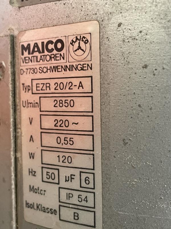Rohrlüfter für Absaugung oder Belüftung