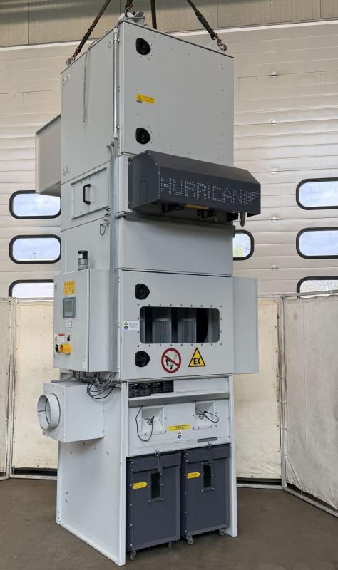 Absauganlage, Zentralabsaugung, Raumluft-Filteranlage, Zentral-Schweißrauchabsaugung