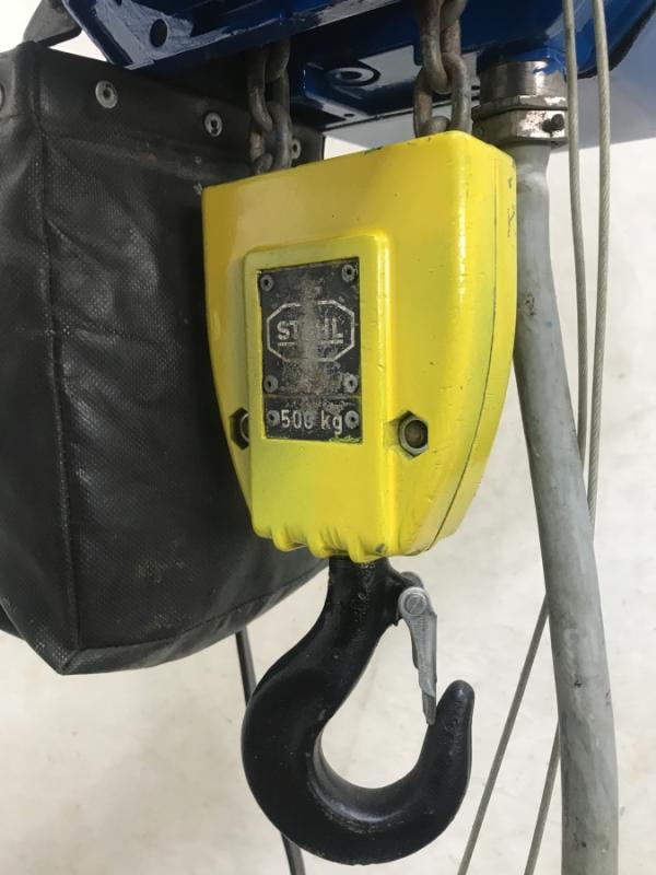 E-Kettenzug, Elektro Hubwerk, Kran