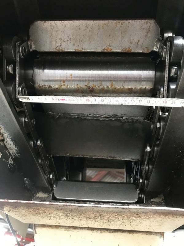 Späneförderer, Kratzförderer mit Kühlmittelbehälter