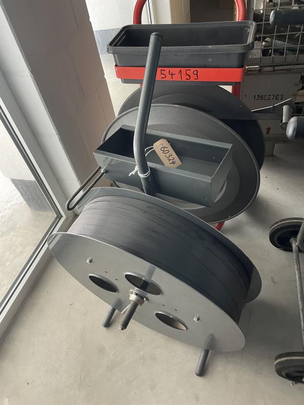 Abrollwagen für Kunststoff-Verpackungsband, Kunststoffverpackungsband, PET Umreifungsband