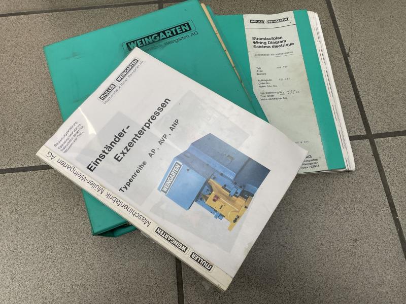 Betriebsanleitung für Einständer Exzenterpresse, Bedienungsanleitung Betriebsanleitung für Einständer Exzenterpresse, Bedienungsanleitung