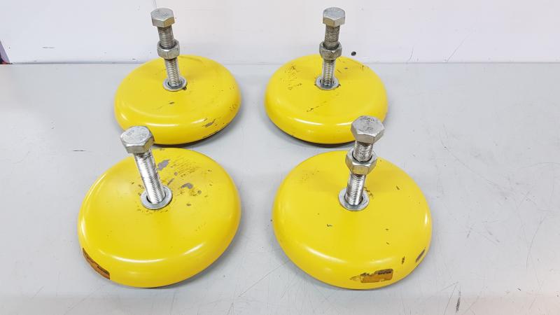 4 Stück Maschinenfüße, Schwingelemente, Maschinenlagerung