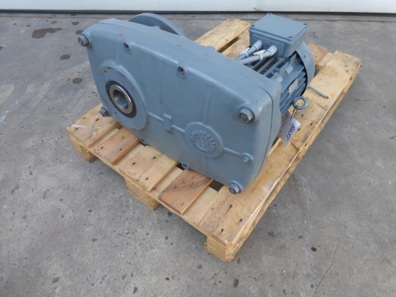 Flachgetriebemotor, Getriebemotor