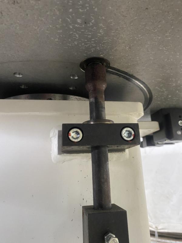 Wendetisch, 180° Rasttisch, Drehtisch mit Aluminiumplatte