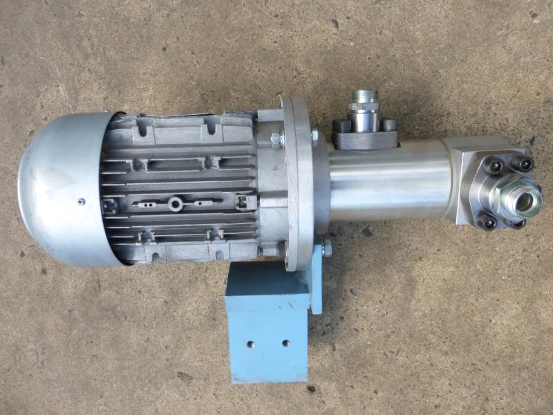 Hydraulikpumpe mit Elektromotor, Schraubenspindelpumpe, Schneckenpumpe
