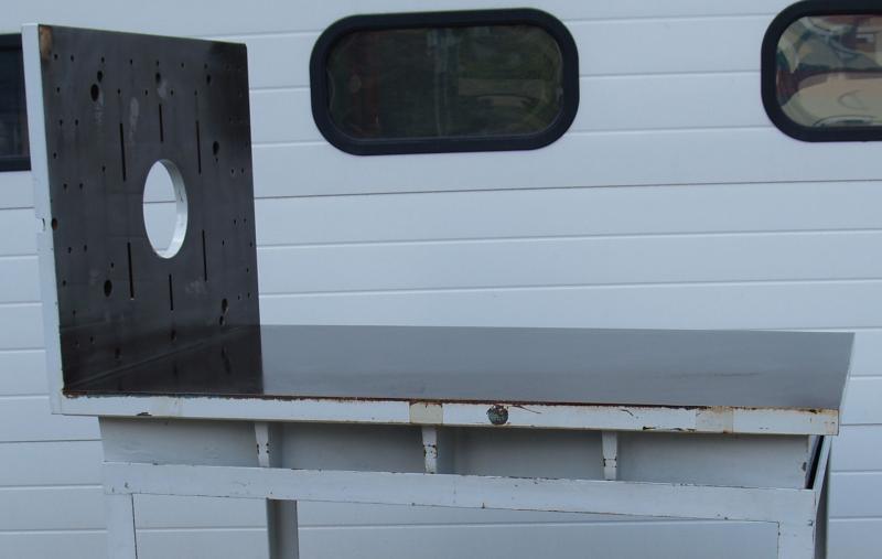 Mess- und Anreißplatte Stahlguß-Grauguß stark verrippt