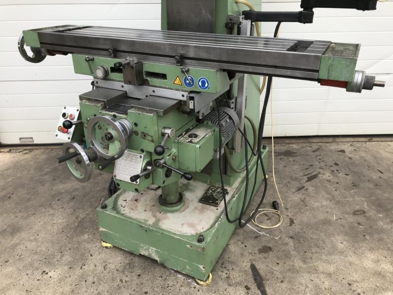Universal Fräsmaschine, Konsolfräsmaschine mit Digitalanzeige HEIDENHAIN