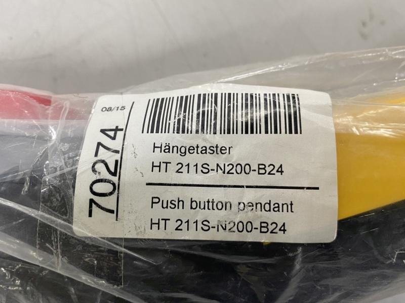 Bedienflasche, Steuerschalter für ABUS Hubwerk, Hängetaster, Kranflasche, Kransteuerung