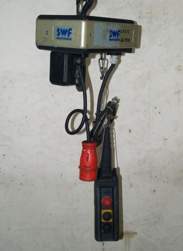 E-Kettenzug, Elektro Hubwerk, Kran SWF- Krantechnik 125 kg