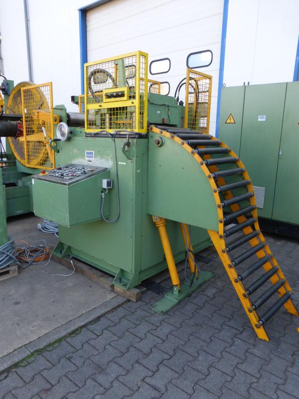 Bandanlage, Abwickelhaspel und Richtmaschine Bandanlage, Abwickelhaspel und Richtmaschine