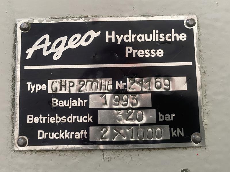 4-Säulen Hydraulikpresse, Tuschierpresse, Gleichlaufpresse