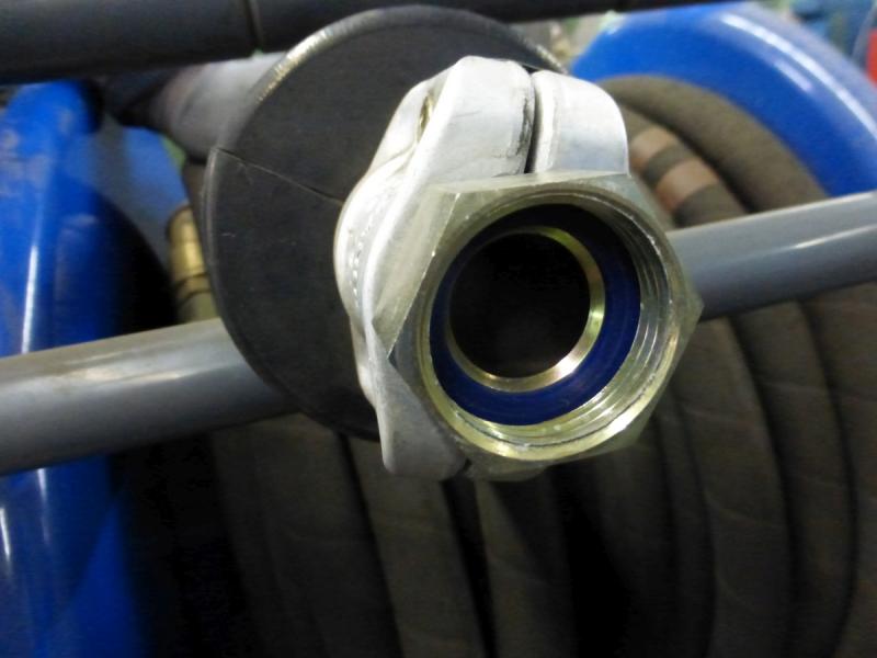 Schlauchroller mit LPG-Gasschlauch