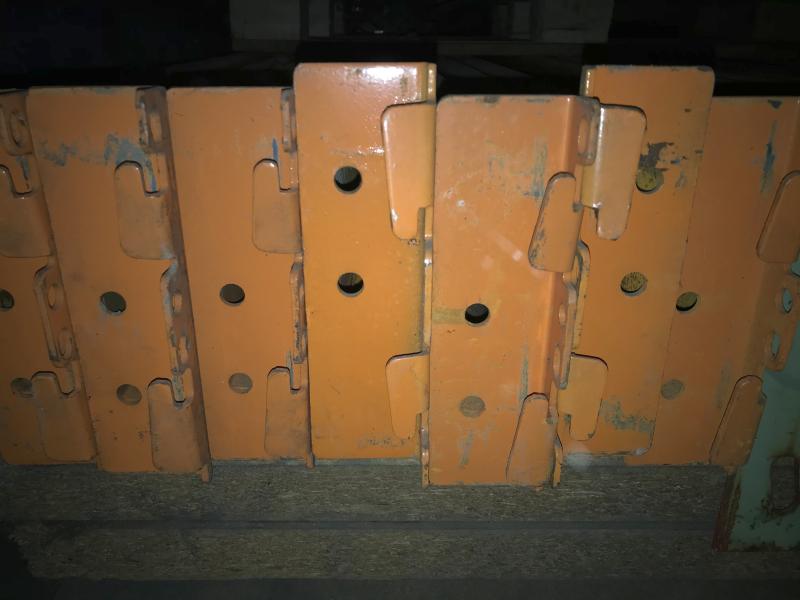 Schwerlast Palettenregal für 12 Palettenplätze, Palettenregal