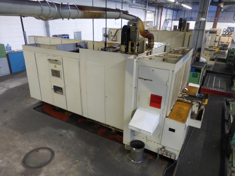 Horizontal Bearbeitungszentrum mit Palettenwechsler Horizontal Bearbeitungszentrum mit Palettenwechsler