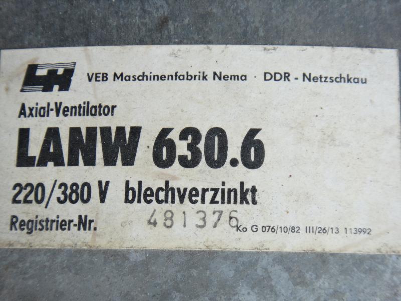 Axial-Hochleistungsventilator, Axialventilator, Absaugventilator, Absauglüfter