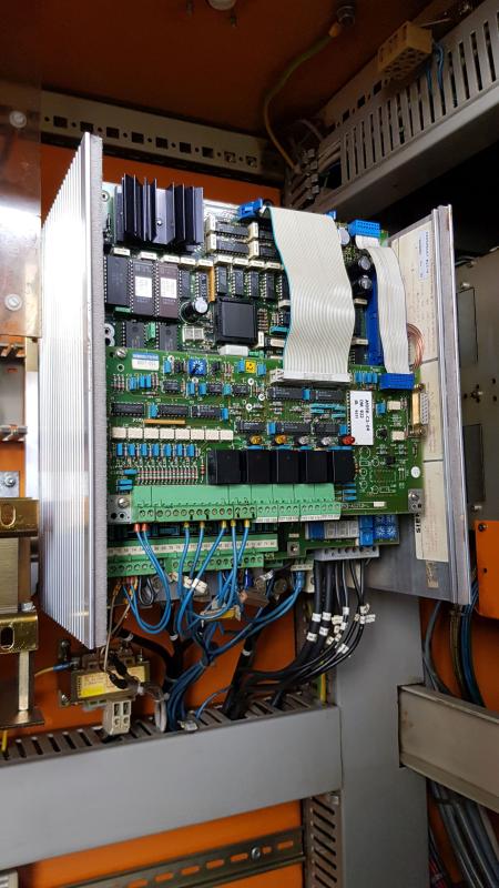 Gleichstrom-Hauptspindelantrieb, Stromrichtergeräte mit digitaler Reglung Simoreg V55, Spindelmodul