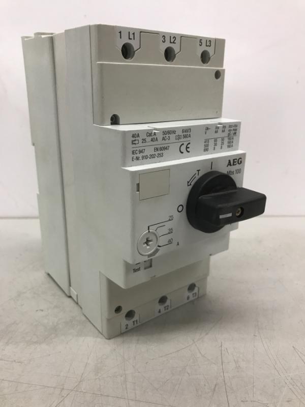 Leistungsschalter, Motorschutzschalter 