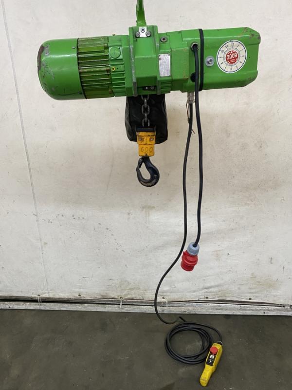 E-Kettenzug, Elektro Hubwerk, Kran 1000 kg