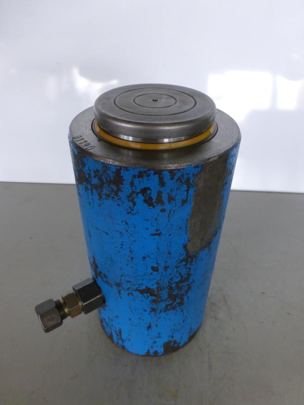 Einfachwirkender Hydraulikzylinder mit Federrückzug, Hydraulikstempel, Lukaszylinder, Maschinenheber