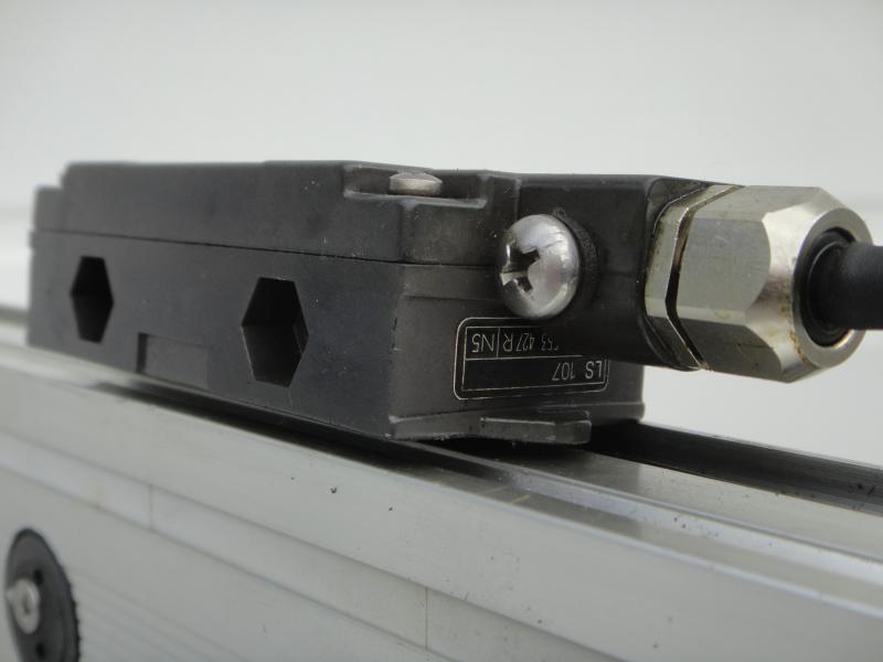 Glasmaßstab, inkrementales Längenmesssystem, Linear Scale, Maßstab mit Glaslineal für Positionsanzeige