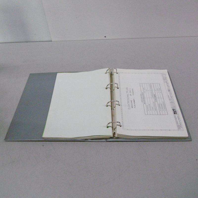 Handbuch, Bedienungsanleitung, Programmierbare Schnittstellen 432T, Maschinenkonstanten,  Schaltplan für CNC Drehmaschine MAHO Graziano GR200C