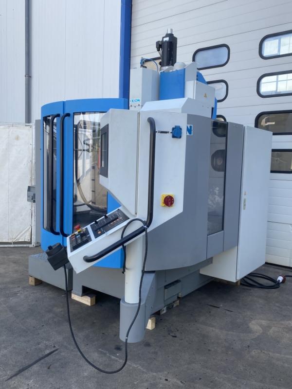 4-Achsen CNC Bohr- und Fräsmaschine, Überholt in 2020 mit Teilapparat als Rundachse