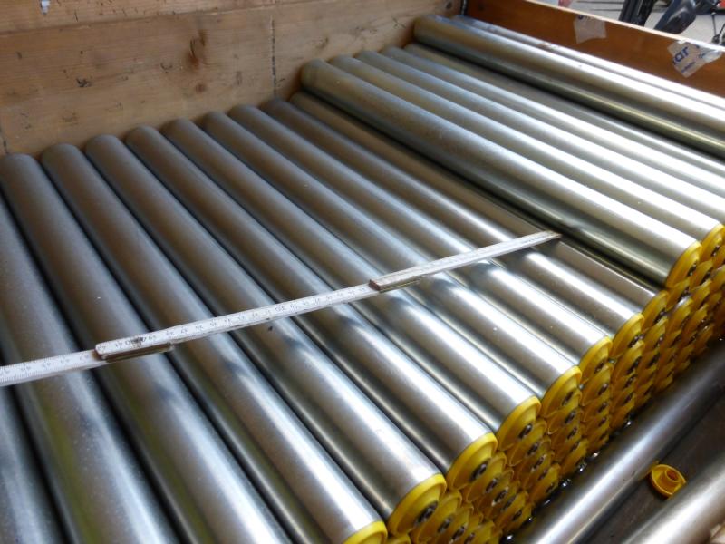 Tragrolle, Normrolle Stahl verzinkt Ø 50 x 700 mm