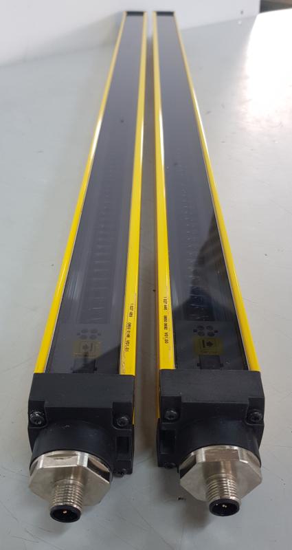 Mehrstrahl- Sicherheits- Lichtschranke, Lichtvorhang, Fingerschutz, Sender und Empfänger