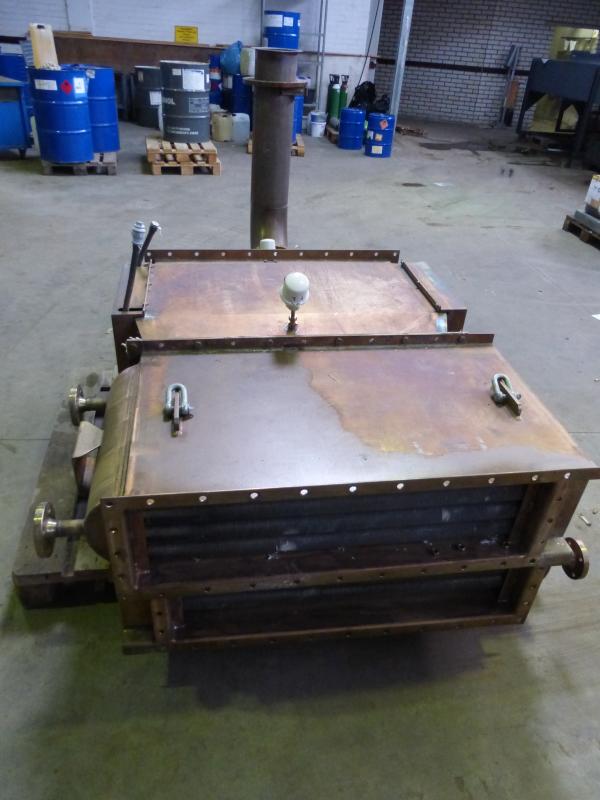 Edelstahl Wärmetauscher, Luft-Wasser, Luft Oel Waermetauscher, 4 Stück vorhanden